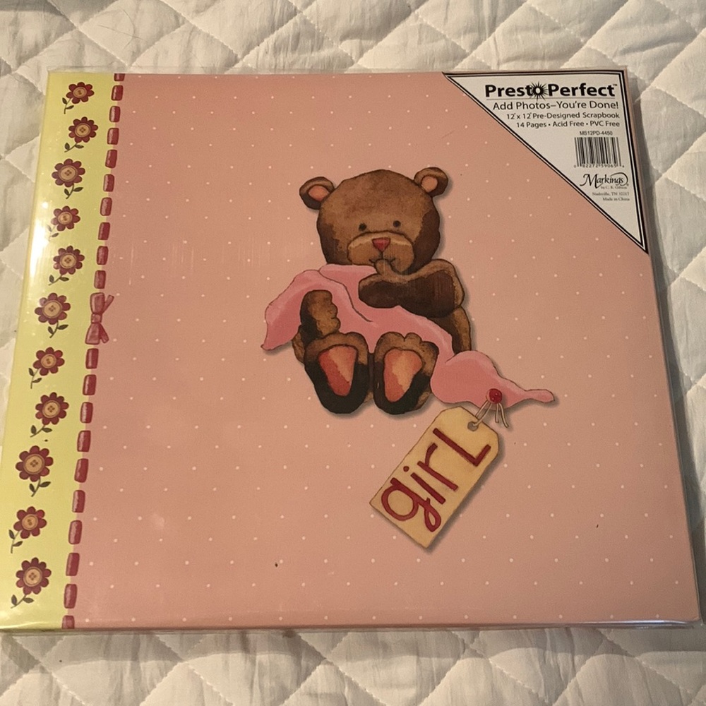 Presto perfect baby girl scrapbook